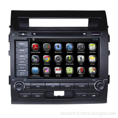 9-inch Android 4.2 Toyota Land Cruiser In-dash Car DVD Players Navigation Systems, Supports Wi-Fi/3G
